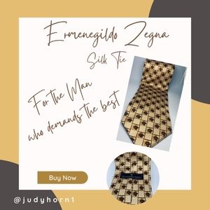ERMENEGILDO ZENGA SILK TIE